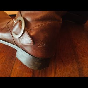 John Fluevog riding boots